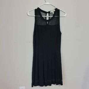 Elegant Black Sleeveless Dress L